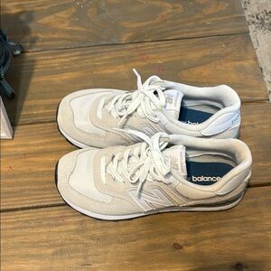 New Balance White Sneakers